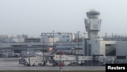 Vista del Aeropuerto Internacional de Miami.